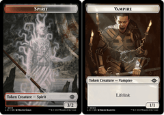 Spirit (0014) // Vampire (0004) Double-Sided Token - Foil